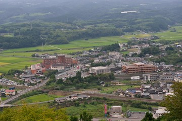甲尾山から山香