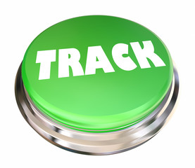 Track Package Follow Logistics Movement Button 3d Illustration