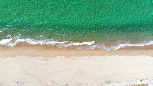 Viewing Beach side and Wave from Sky, Fukuoka, Japan3