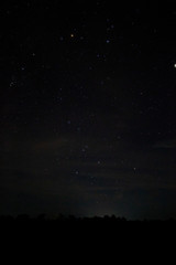 Fototapeta premium night sky galaxy 