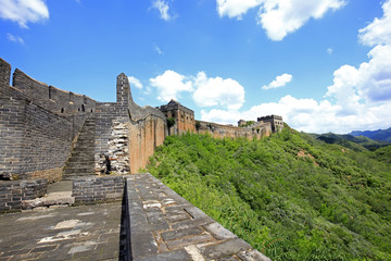 The Great Wall is in China.