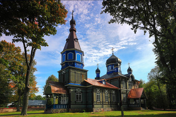 cerkiew prawosławna w Puchłach - obrazy, fototapety, plakaty