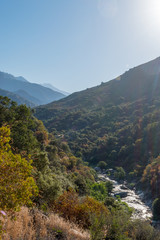 River running through the foothills of Sequoia National Park
