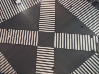 The intersection in Tokyo, Night day