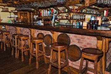 Old School Bar Interior