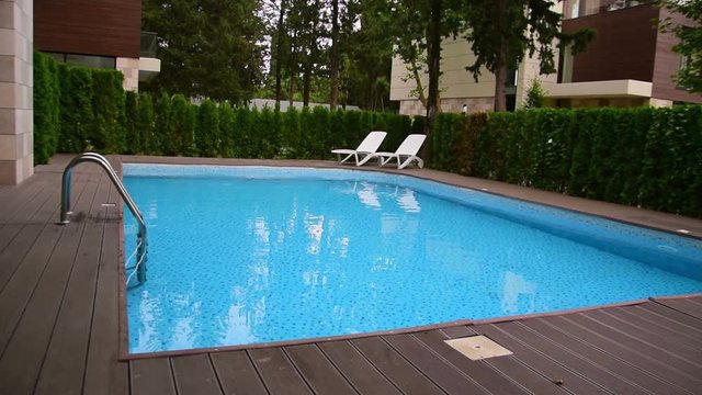 Villa with private pool.