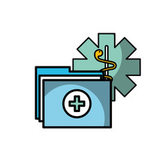 caduceus medical folder report documents