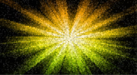 Triangular 3d, modern background