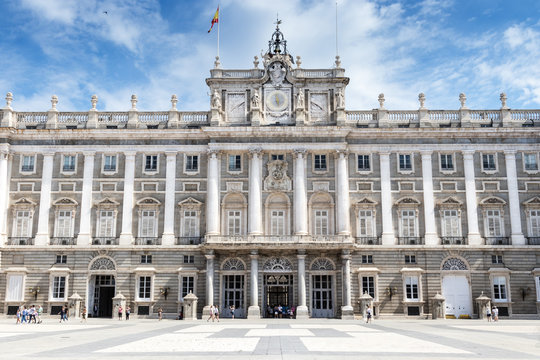 Palazzo Reale  Madrid Plaza dell'Armeria