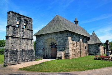 Fototapeta na wymiar Eglise de Palisse (Corrèze)