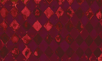 Watercolor hand drawn  Grunge vintage circus background   © onanana