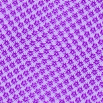 purple hand drawnd flowers shapes geometric pattern illustration 