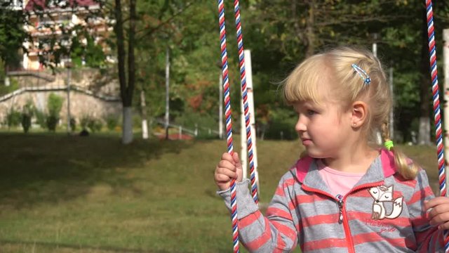 girl on the teeter-totter