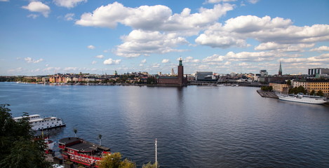 Panorama of  Stockholm