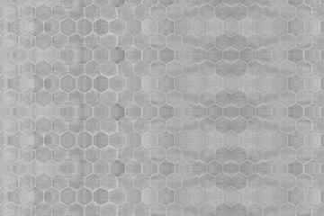 abstract geometric hexagonal small tiles wall background