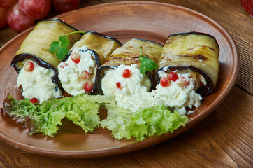 Armenian Eggplant Rolls
