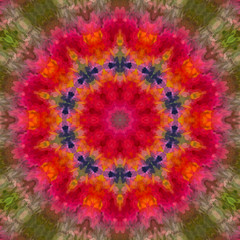 Abstract pattern mandala background