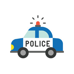 police car, police related icon © lukpedclub