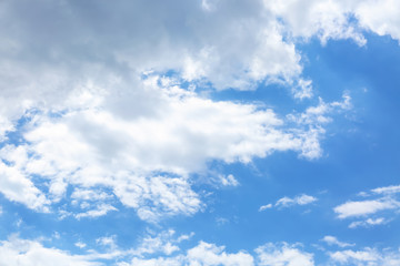 Obraz premium View of beautiful blue sky