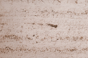 Distressed White Overlay Texture of Old Antique Spongy Stone Concrete Wall. Rough Grunge Old Abstract Background. 