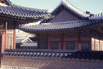 Naklejka premium SOUTHKOREA SEOUL TOKSUGUNG PALACE