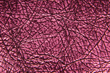 Natural purple abstract leather texture  (background, wallpaper) with crack