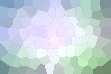 Fototapeta na wymiar Abstract illustration of blue green purple colorful Big Hexagon background, digitally generated.