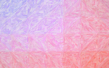 Abstract illustration of pink and blue Impressionist Impasto background, digitally generated.
