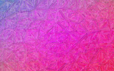 Abstract illustration of red purple and blue Textured Impasto background, digitally generated.