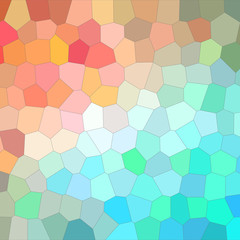 Fototapeta na wymiar Illustration of Square pink and blue bright Middle size hexagon background.