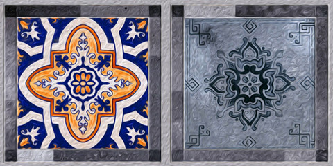 art wall decorative oil paint design background, - 222120219