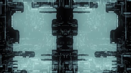 Passing through a cyber world