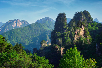 Fototapeta na wymiar Zhangjiajie mountains, China