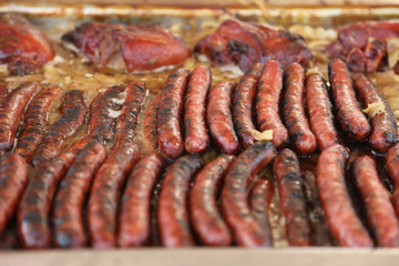 Fototapeta premium saucisse