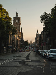 Fototapeta na wymiar Princes Street - Edinburgh