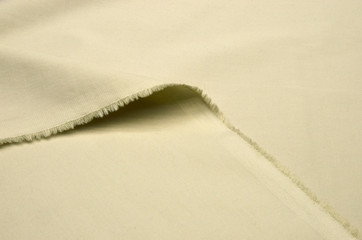 Cotton stretch fabric with elastan light beige