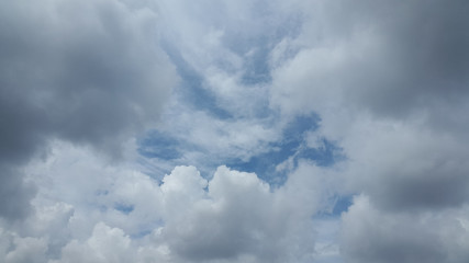 Fototapeta premium photo of storm clouds