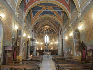 Fototapeta na wymiar Spello - chiesa Sant'Andrea