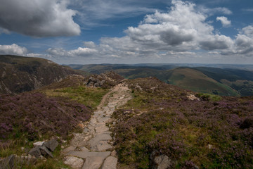 Der Wanderweg zu Cadair Idris in Wales