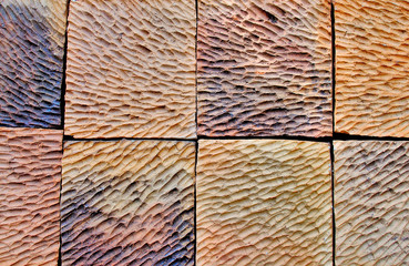 Abstract brick concrete wall texture and background