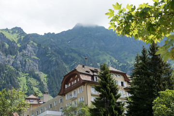 wengen lauterbrunnen in switzerland