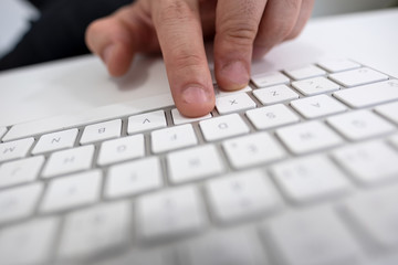 Keyboard Hand Office Develop