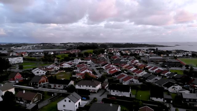 drone film from Hafrsfjord