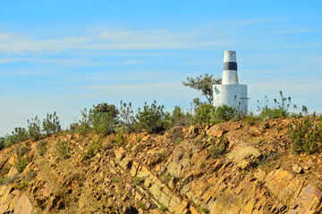 Landscape in Algarve, Portugal: Geodesic Dome