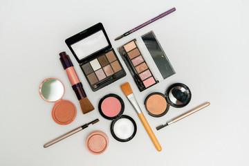 cosmetic product isolated on white