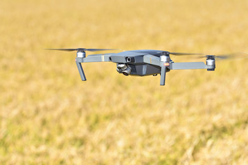 田園のドローン