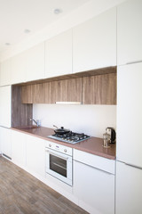 Interior of modern kitchen