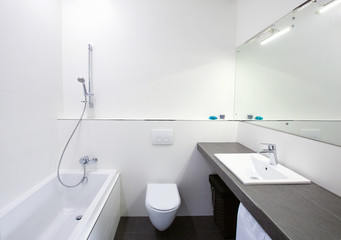 modern bathroom interior