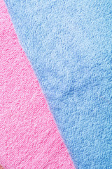 Clean soft color towels