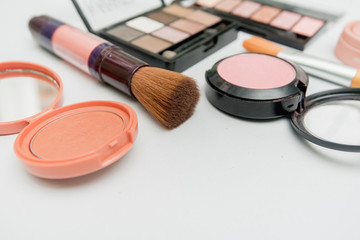 cosmetic product isolated on white